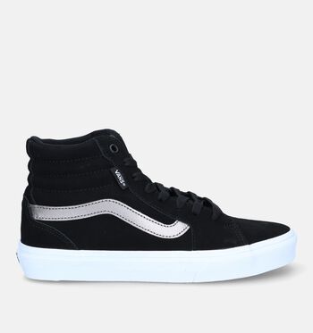 Vans Ward High Sneakers Suede/Canvas Black/White/Metallic/Black/Hematite/Black/White