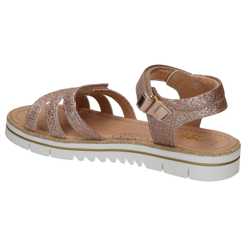 Lunella Sandales en Or rose en cuir (266650)