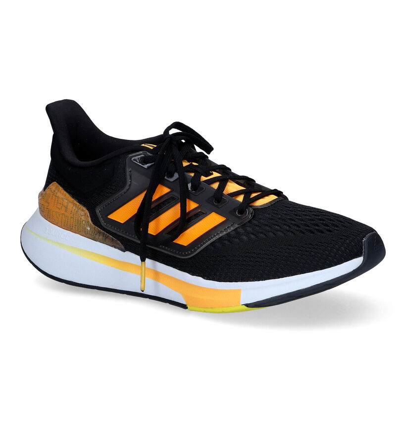 adidas EQ21 Run Blauwe Sneakers in stof (293410)