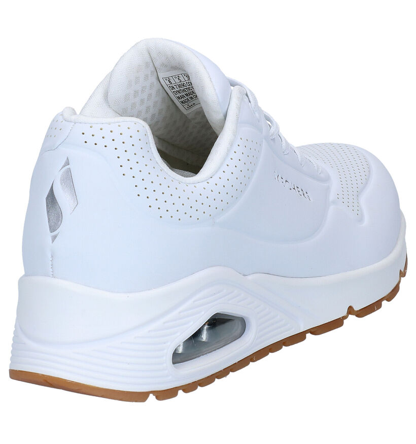 Skechers Uno Stand on Air Zwarte Sneakers voor dames (326235)