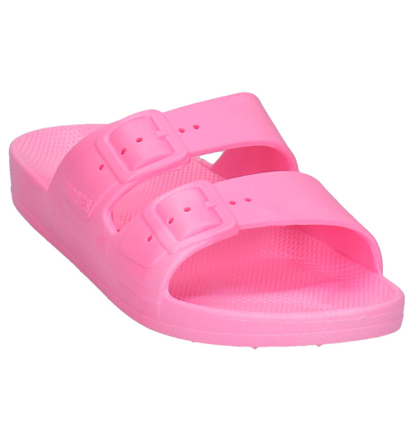 Freedom of Moses Bubble Gum Roze Slippers in kunststof (284514)