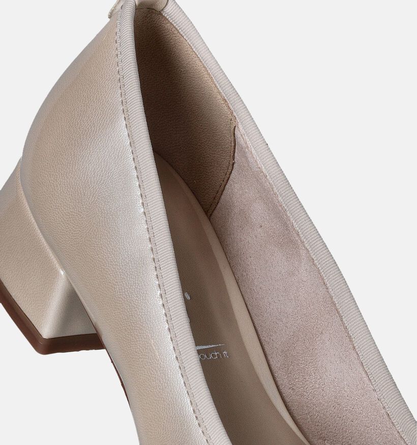 Tamaris Gouden Ballerina's met hak voor dames (351533)
