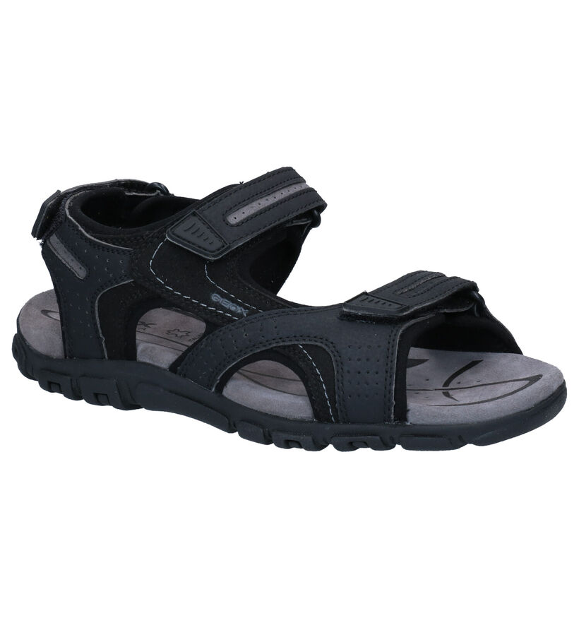 Geox Strada Blauwe Sandalen in kunstleer (303432)