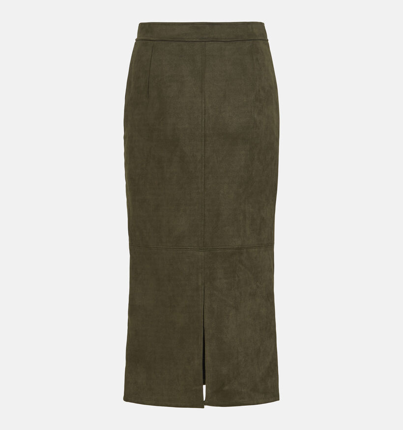 Vila Amira Donkergroene Midi-Rok voor dames (379745)