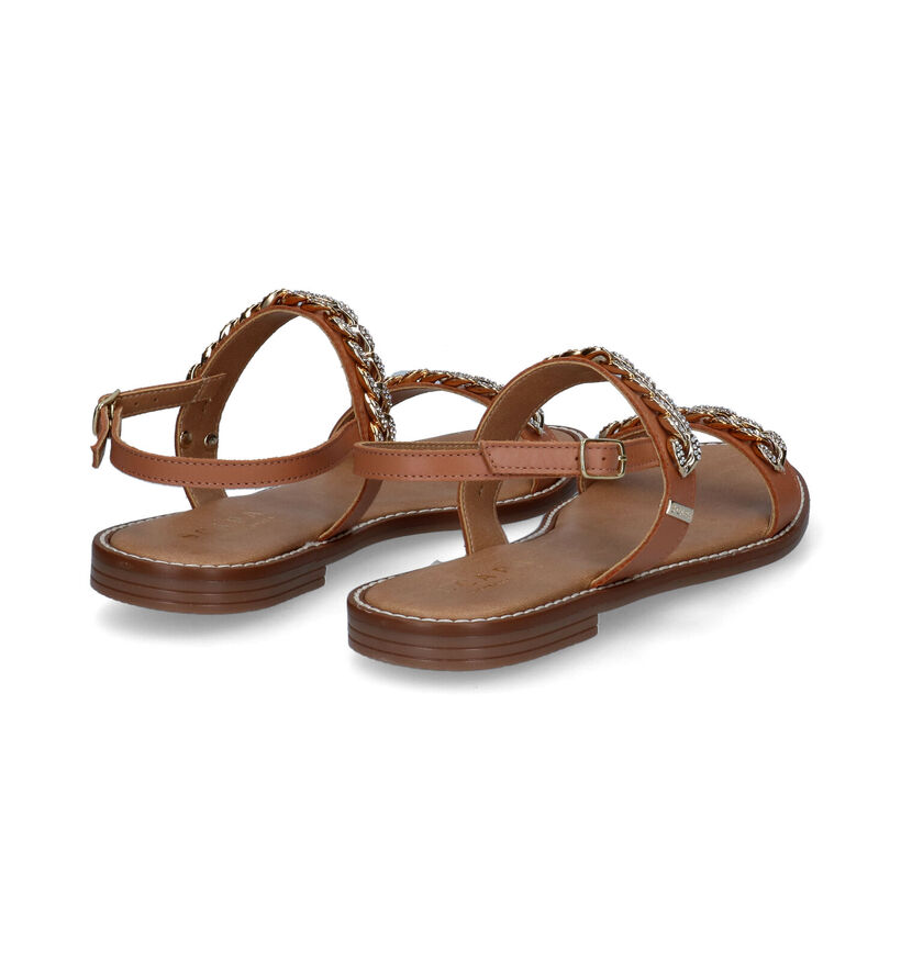 Scapa Cognac Sandalen voor dames (307058)