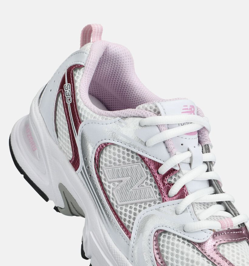 New Balance GR530 Witte Lage Sneakers voor meisjes (375132) - geschikt voor steunzolen