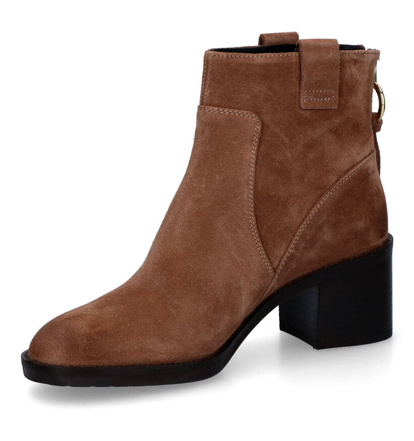 Geox Giulila Bottillons en Brun en daim (316151)