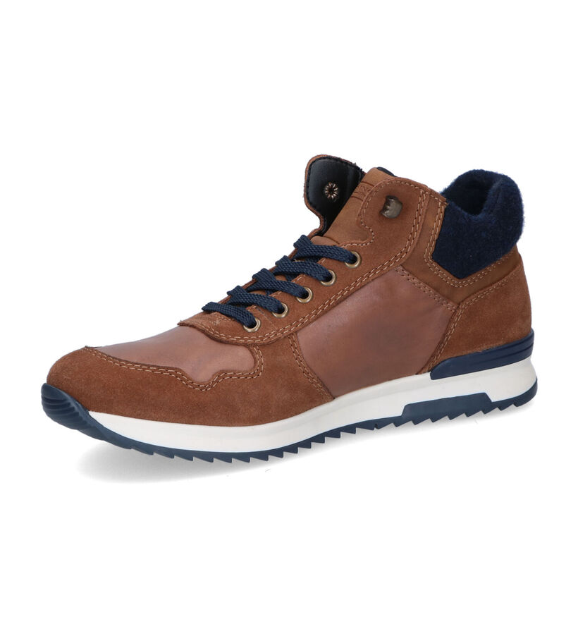 Rieker Cognac Bottines voor heren (297834) - geschikt voor steunzolen