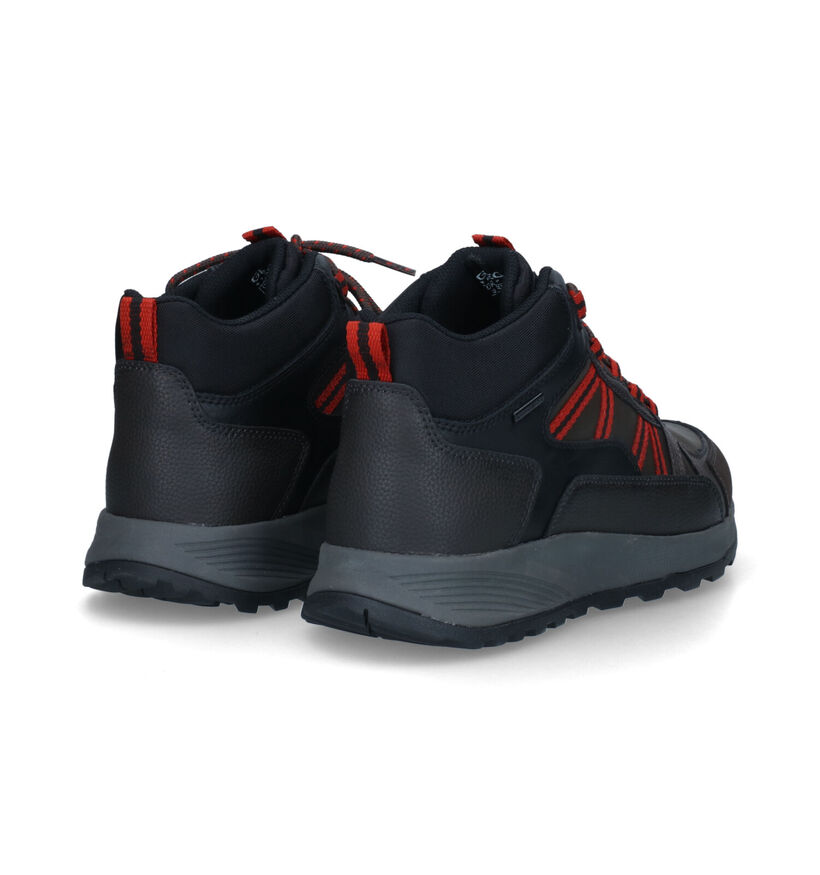 Geox Terrestre Chaussures de randonnée en Maron en simili cuir (313678)