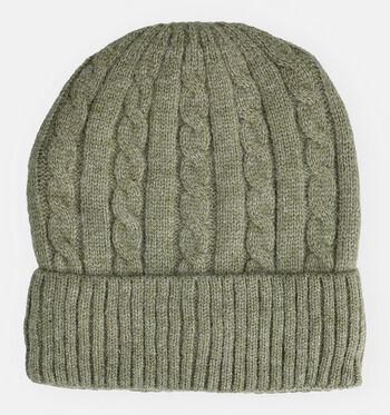 Laurent David Bonnets Noir/Vert/Gris