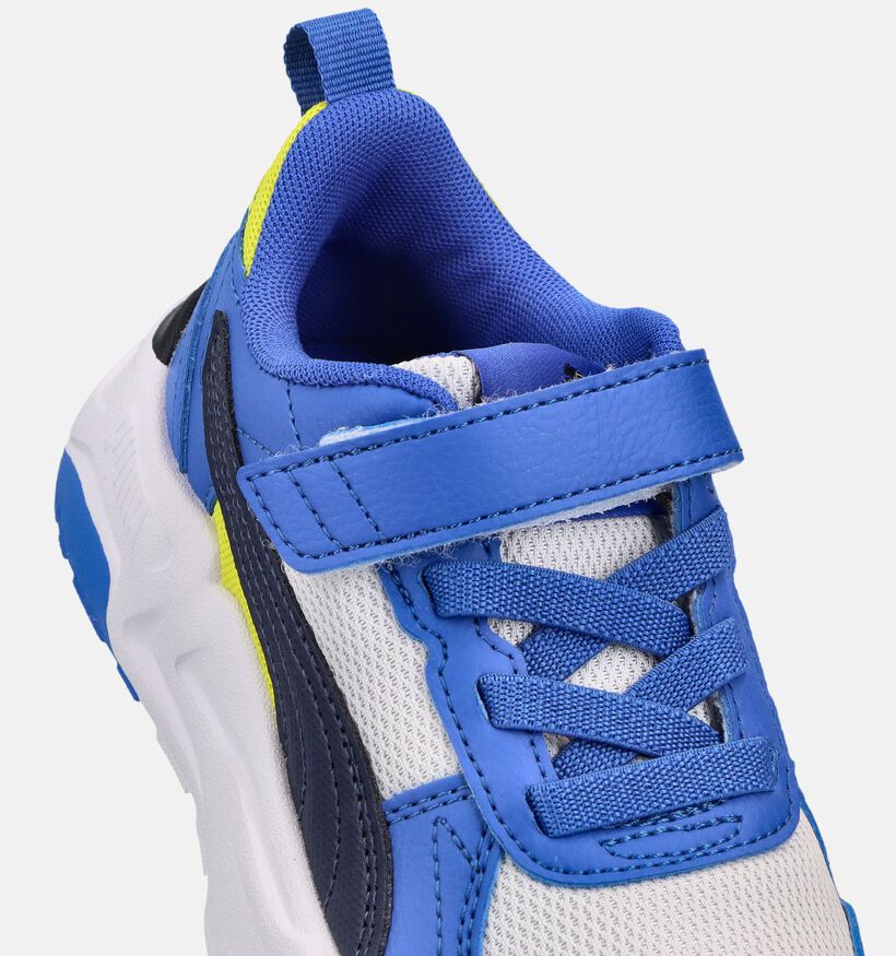 Puma Trinity 2 Baskets en Bleu pour filles, gar&ccedil;ons (366653) - pour semelles orthop&eacute;diques