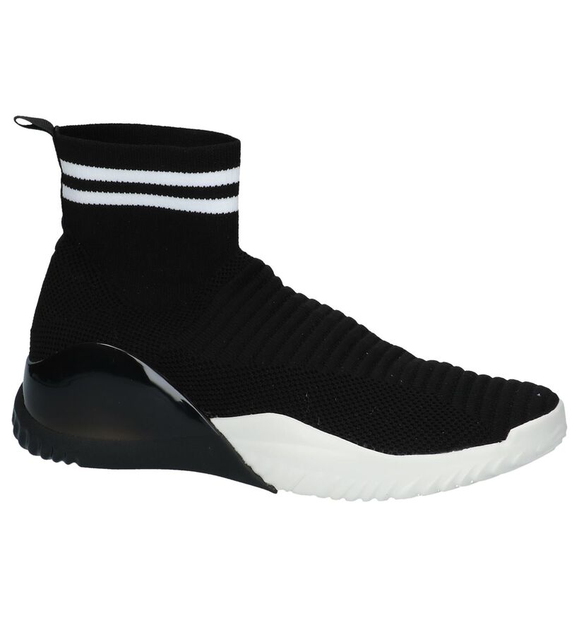 Zwarte Slip-on Sneakers Tamaris, , pdp