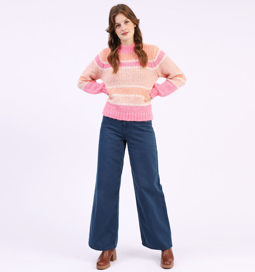 Pieces Carman Pull en Rose (318288)