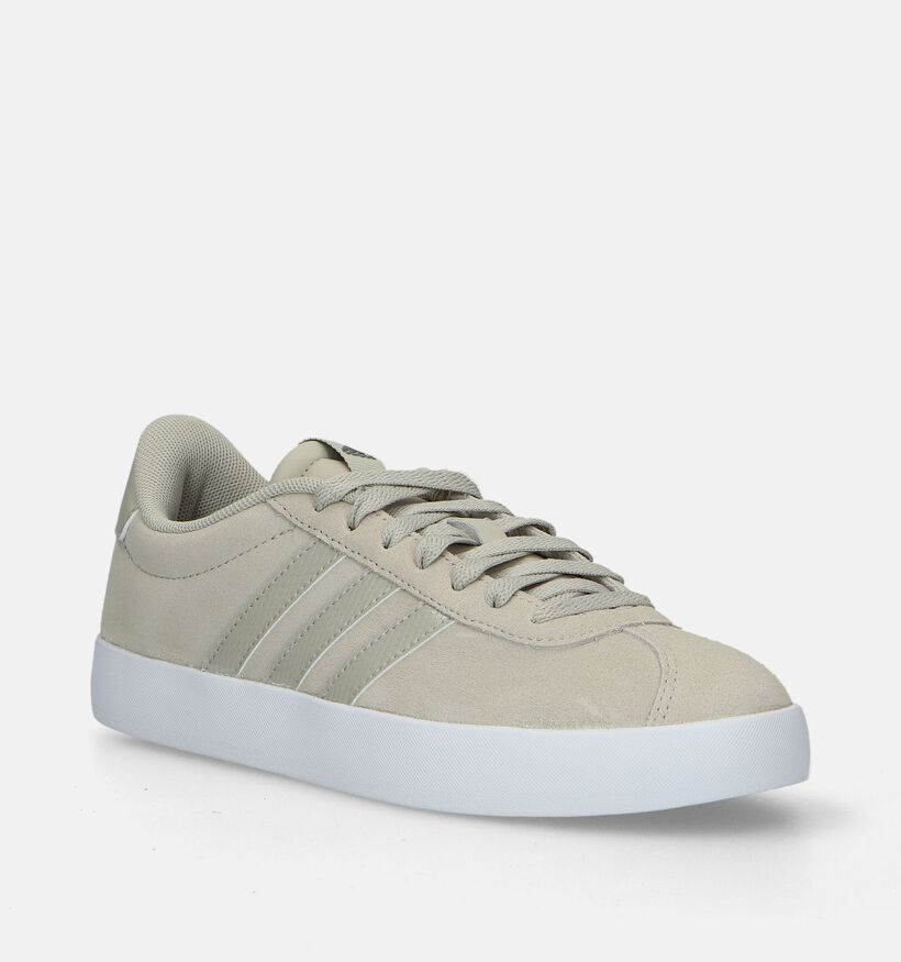 adidas VL Court 3.0 Beige Sneakers voor dames (334683)