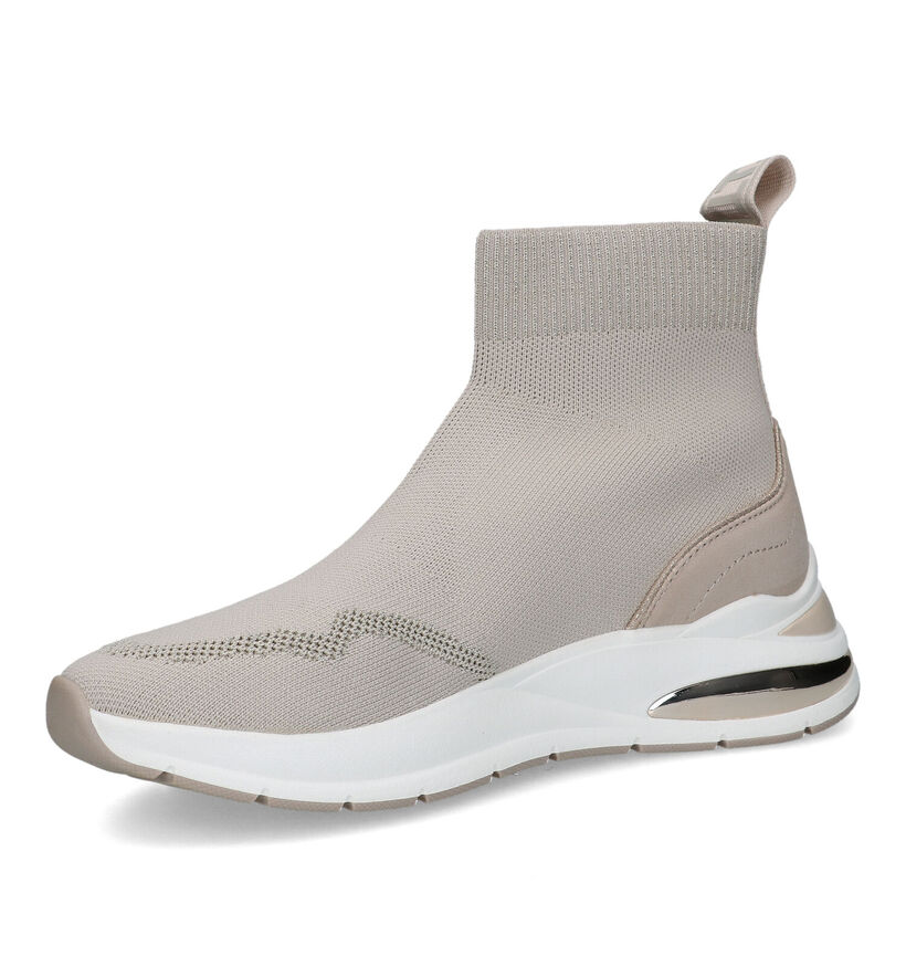 Tamaris Beige Soksneakers voor dames (320570) - geschikt voor steunzolen