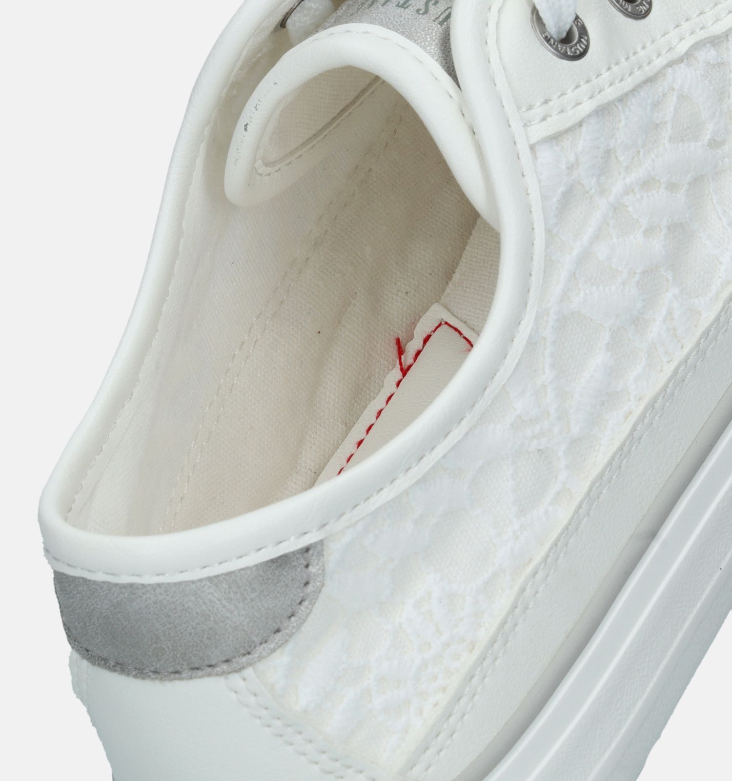 Mustang witte sneakers outlet