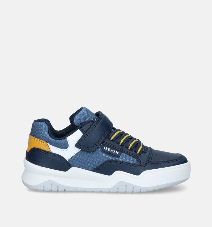 Geox Grijs/Zwarte Sneakers voor jongens (360383) - geschikt voor steunzolen
