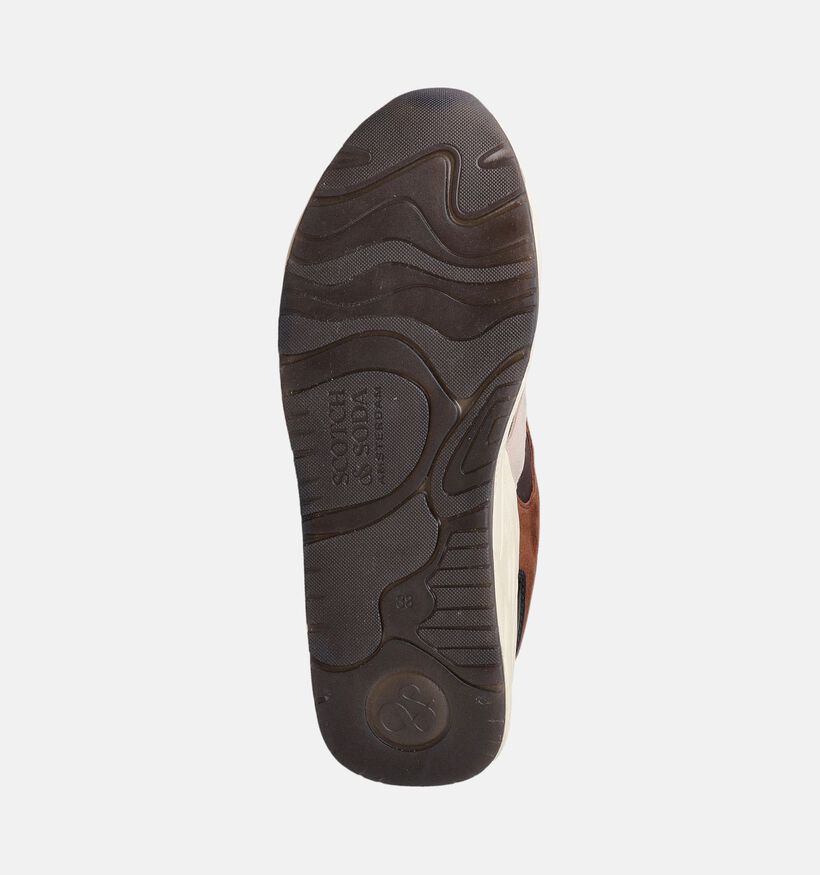 Scotch & Soda Baskets en Marron pour femmes (359424) - pour semelles orthopédiques