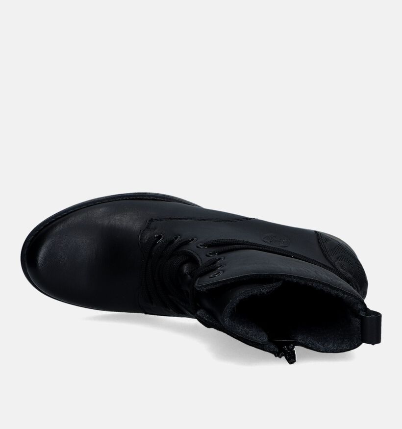 Rieker Bottines avec lacets en Noir pour femmes (331613)