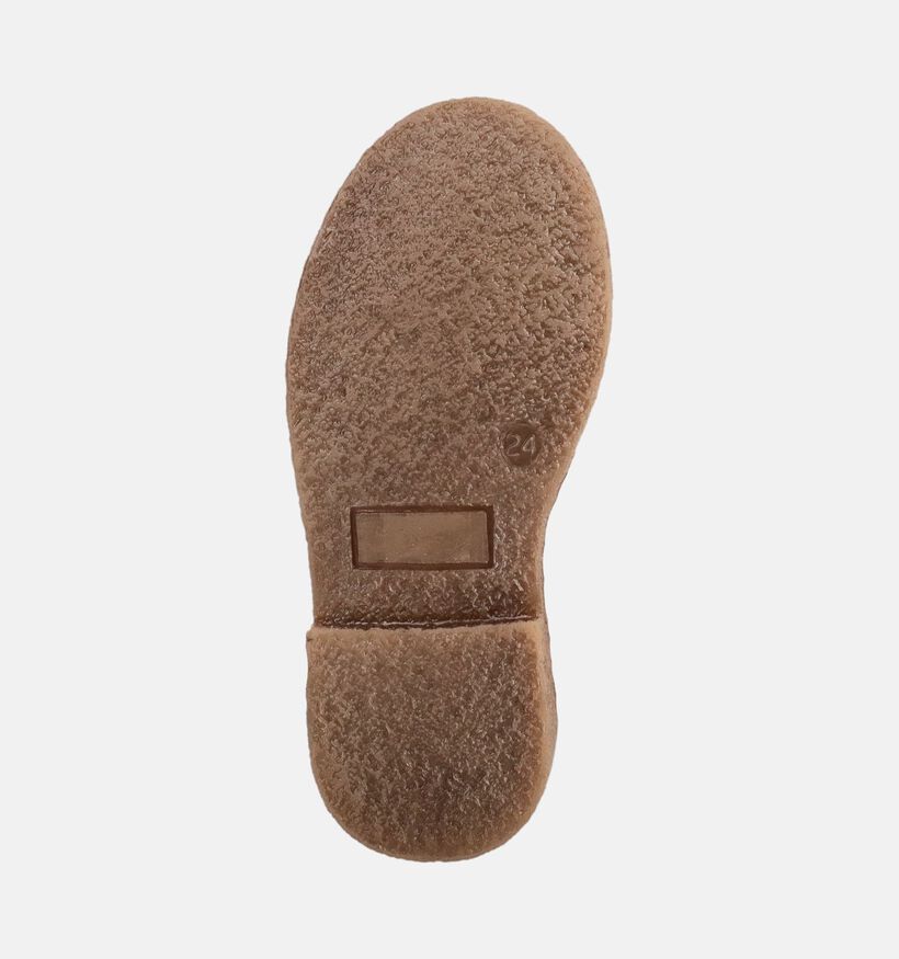 Milo & Mila Cognac Laarzen voor meisjes (376431) - geschikt voor steunzolen