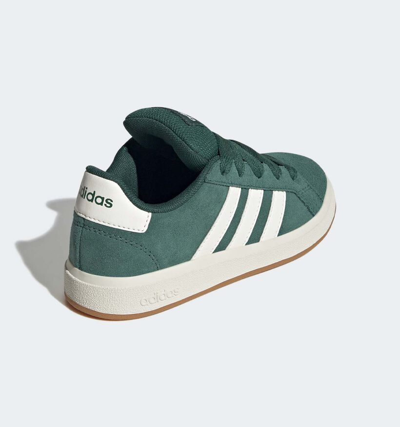 adidas Grand Court 00s Groene Sneakers voor jongens, meisjes (350206)