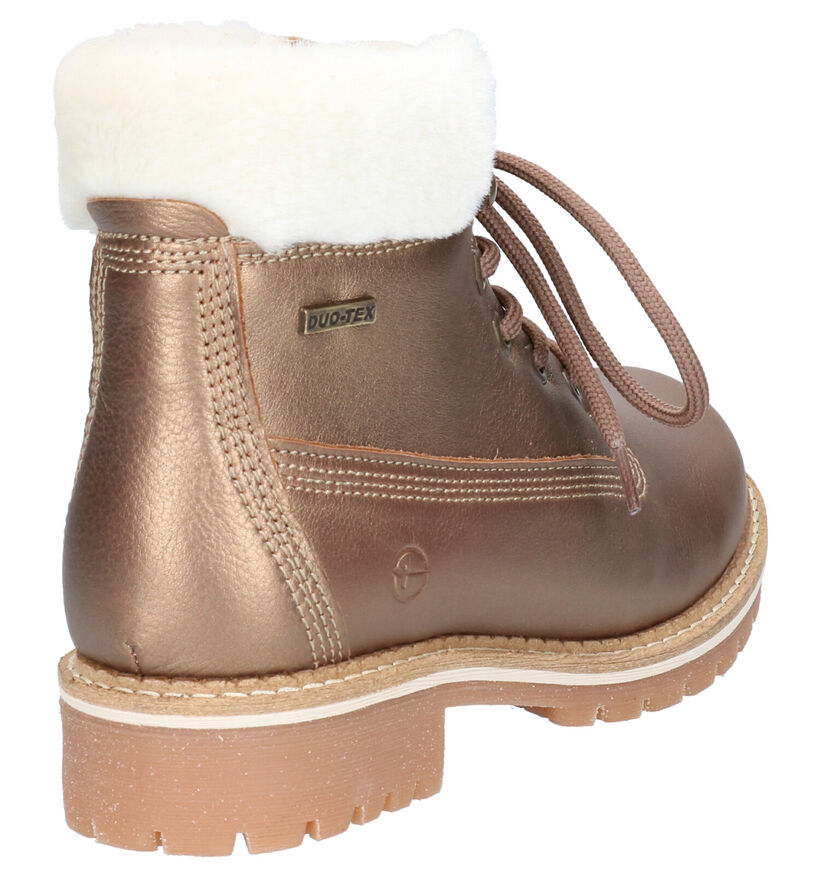 Tamaris Bronzen Boots in leer (257160)