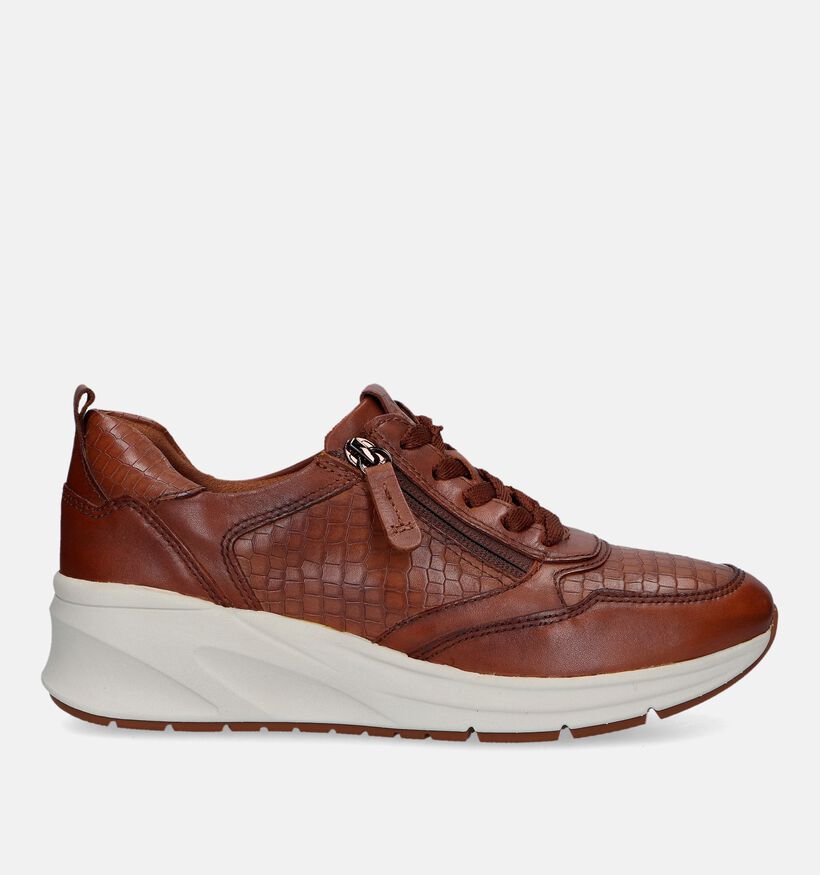 Tamaris Baskets casual en Cognac pour femmes (339431) - pour semelles orthopédiques