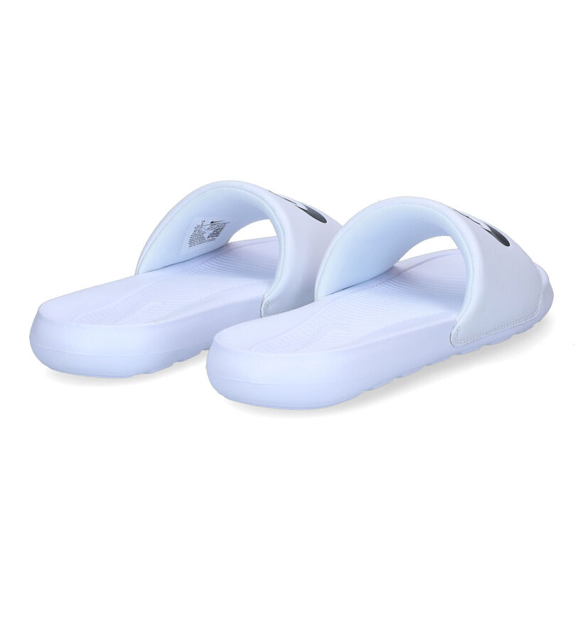 Nike Victori One Witte Badslippers in kunststof (302632)