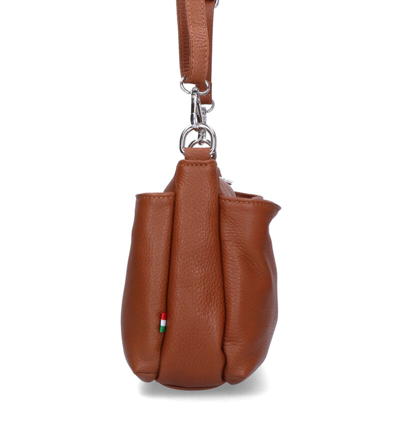 Time Mode Uni Sac porté croisé en Taupe pour femmes (344360)