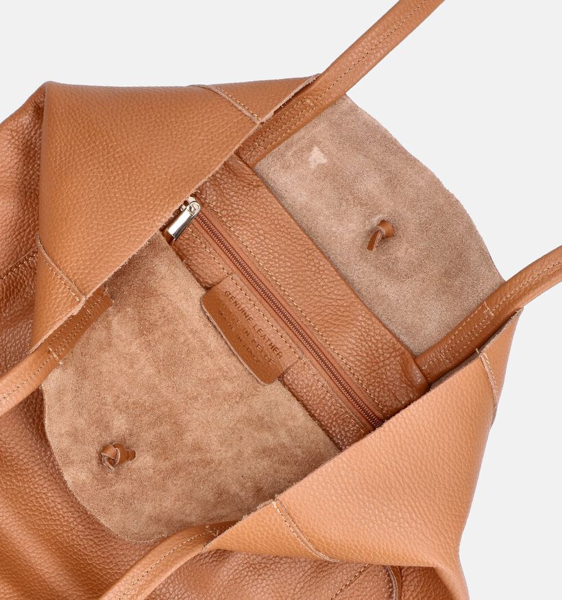 Via Limone Camel Schoudertas voor dames (360528)