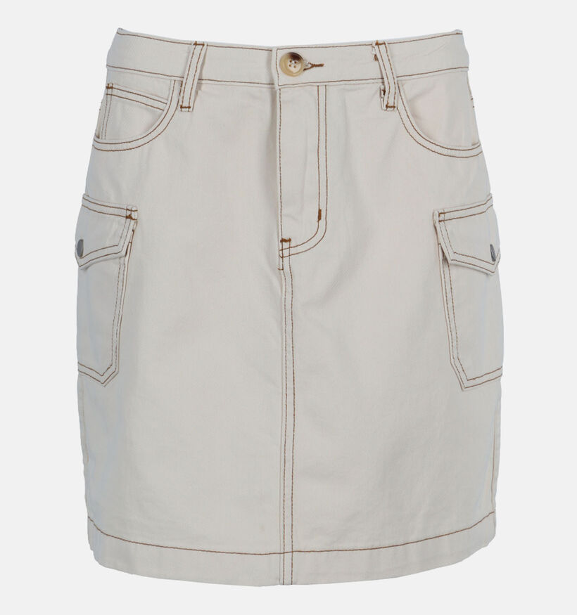 Orfeo Helora Ecru Korte rok voor dames (358544)