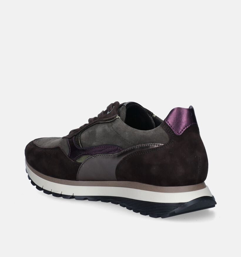 Gabor OptiFit Bruine Sneakers voor dames (344797) - geschikt voor steunzolen