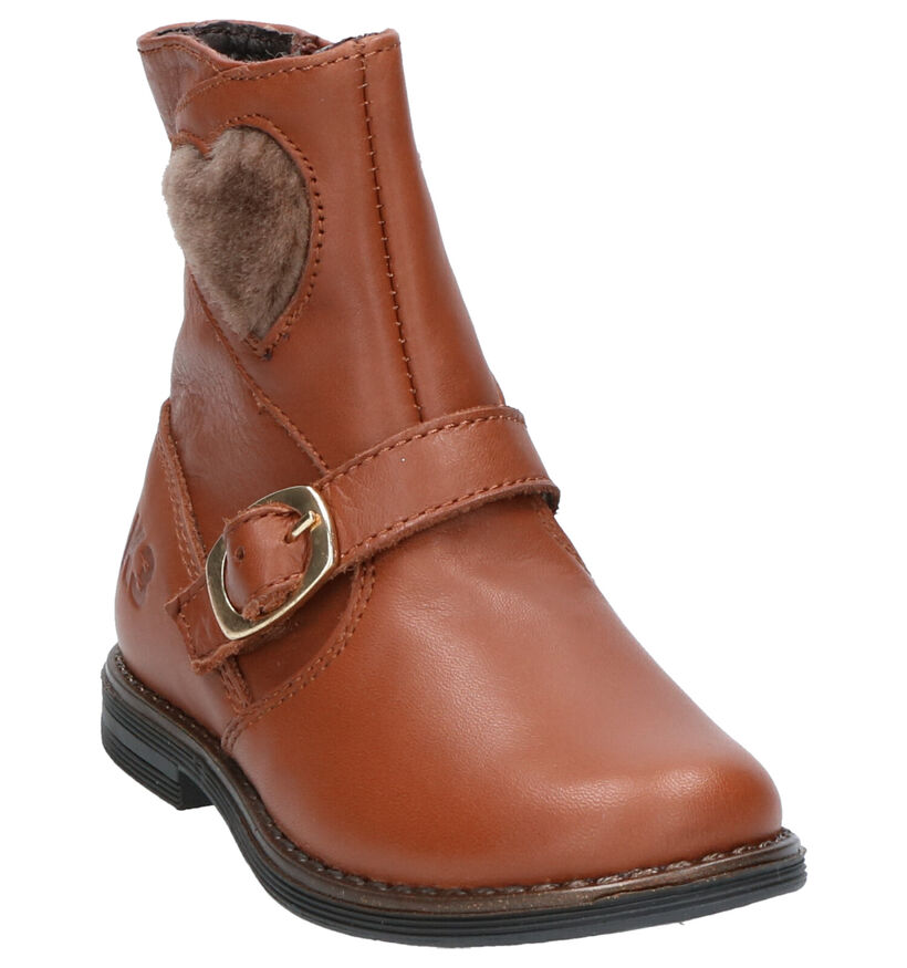 K3 Bottes basses en Cognac en cuir (254943)