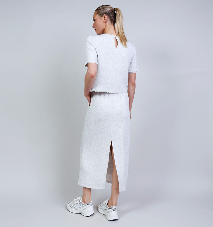 Vero Moda Jade T-shirt en Gris pour femmes (369374)