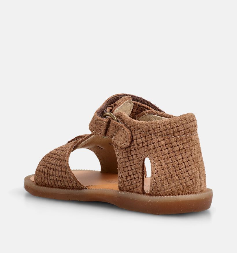 Naturino Quarzo Sandales pour b&eacute;b&eacute; en Cognac pour filles, gar&ccedil;ons (371617)