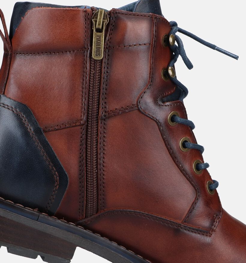 Pikolinos York Cognac Bottines voor heren (329629) - geschikt voor steunzolen