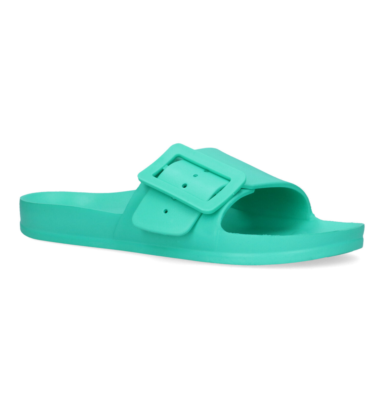 Badslippers groen