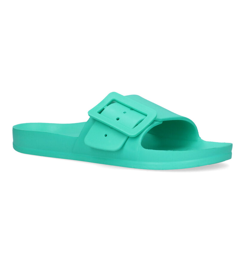 Origin Groene Badslippers voor dames (325545)