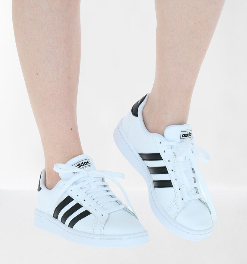 adidas Grand Court Witte Sneakers voor dames (301985) - geschikt voor steunzolen