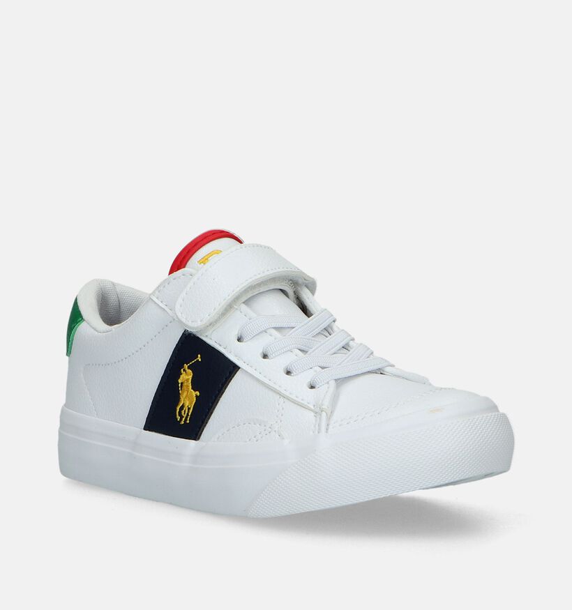 Polo Ralph Lauren Ryley Witte Lage schoenen voor jongens (336510)