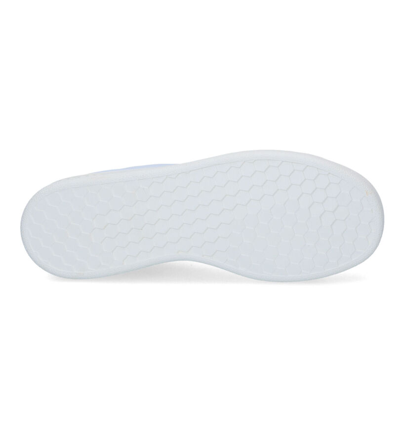 adidas Adventage K Witte Sneakers voor jongens, meisjes (334812)