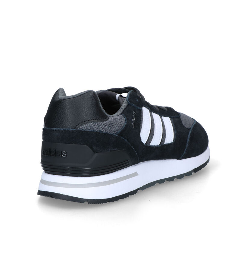 adidas Run 80's Baskets en Noir pour hommes (319053) - pour semelles orthopédiques