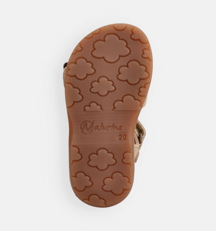 Naturino Quarzo Suede Beige Babysandalen voor meisjes, jongens (371622)