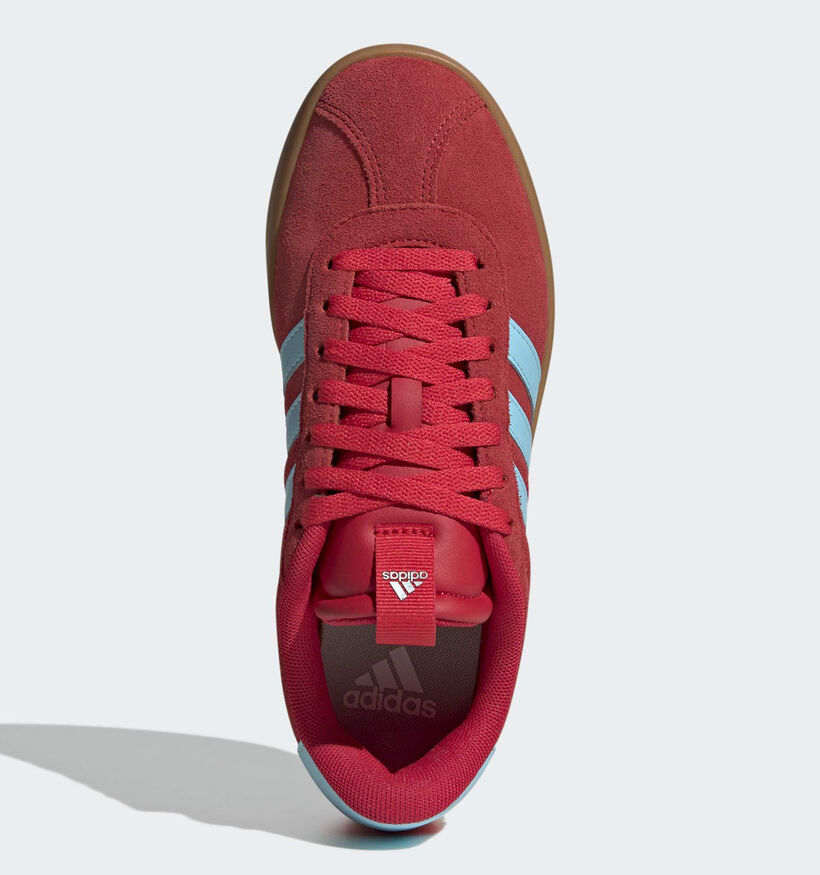 adidas VL Court 3.0 Rode Sneakers voor dames (375340)