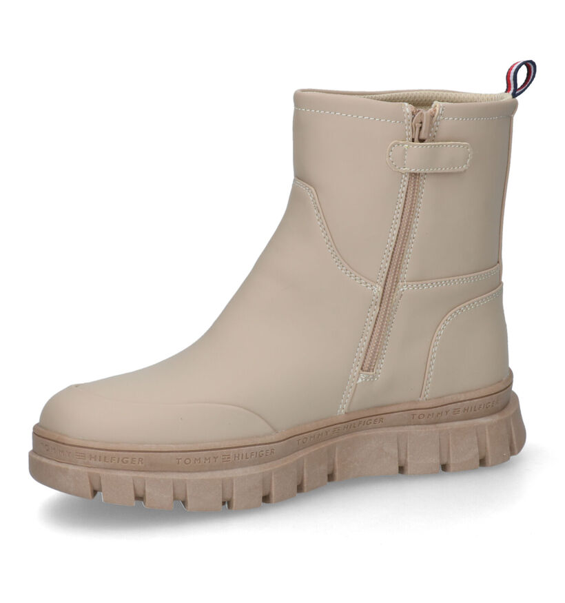 Tommy Hilfiger Bottines robustes en Beige foncé en synthétique (314492)