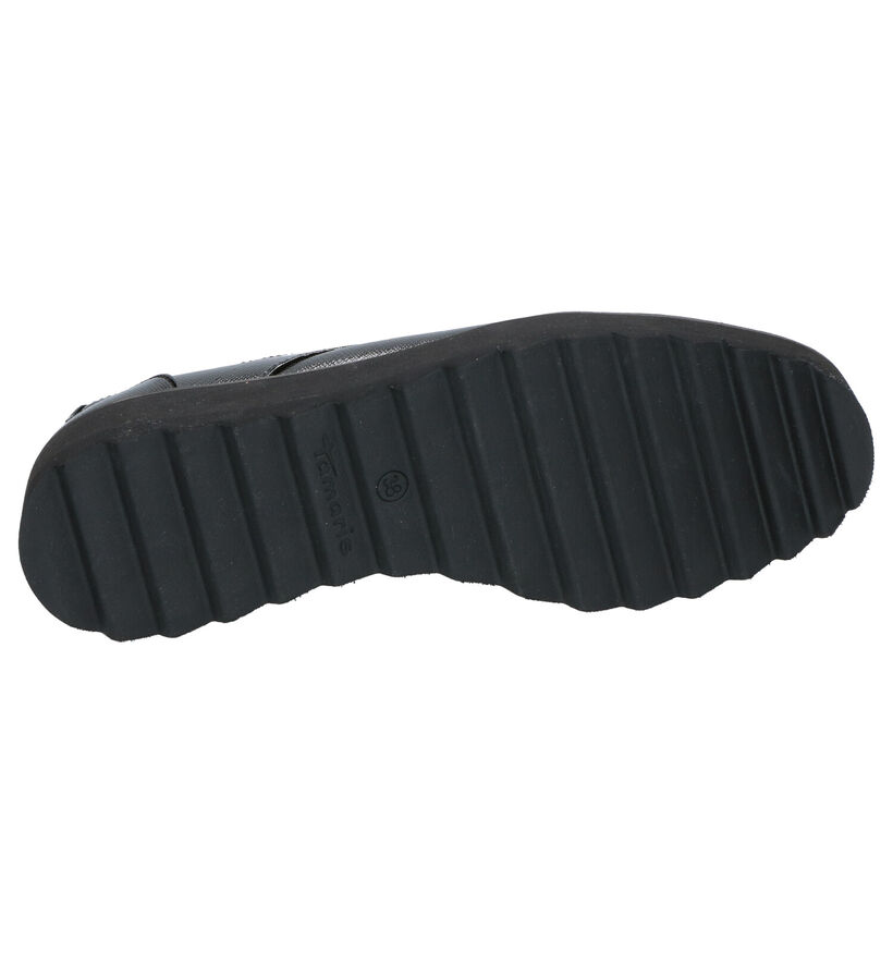 Tamaris TOUCH it Chaussures à lacets en Noir en simili cuir (257204)