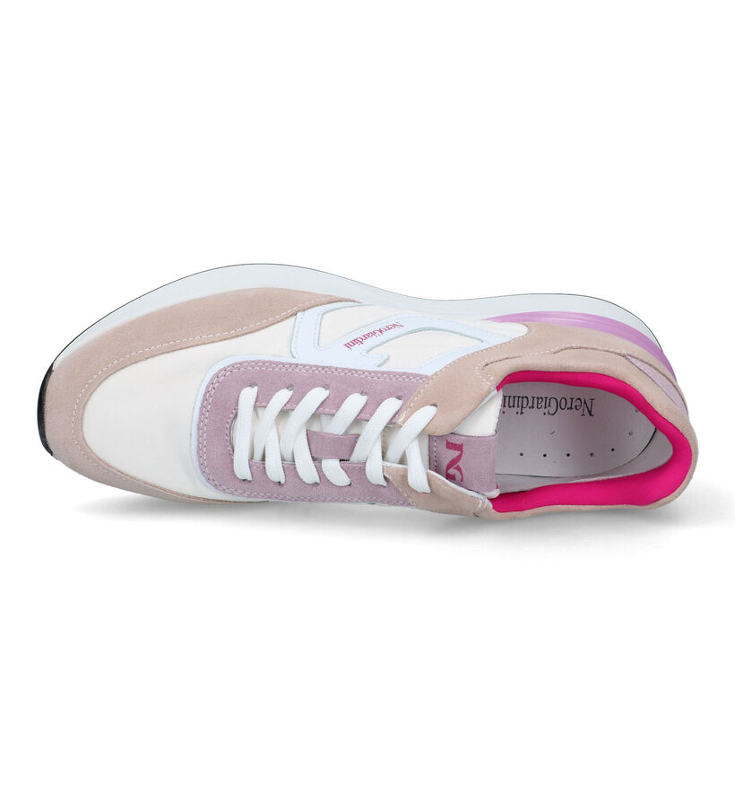NeroGiardini Baskets casual en Nude pour femmes (321184) - pour semelles orthopédiques
