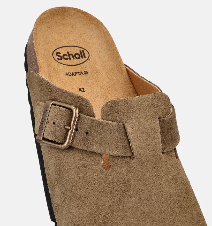 Scholl Olivier Kakigroene Clogs voor heren (369896)