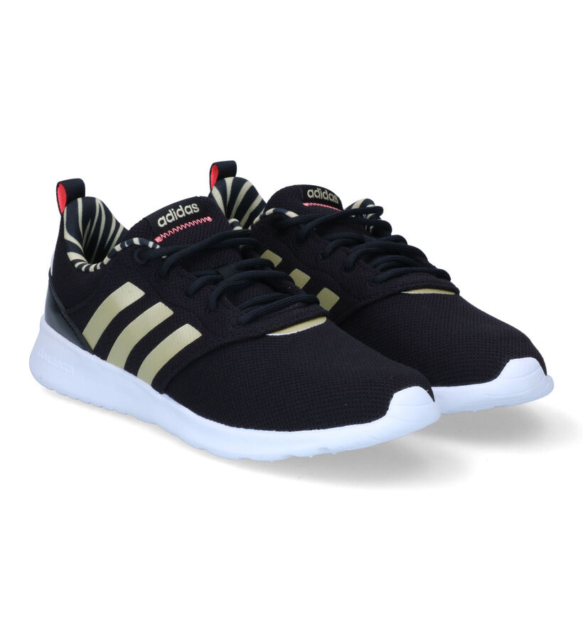 adidas QT Racer 2.0 Zwarte Sneakers voor dames (301976)