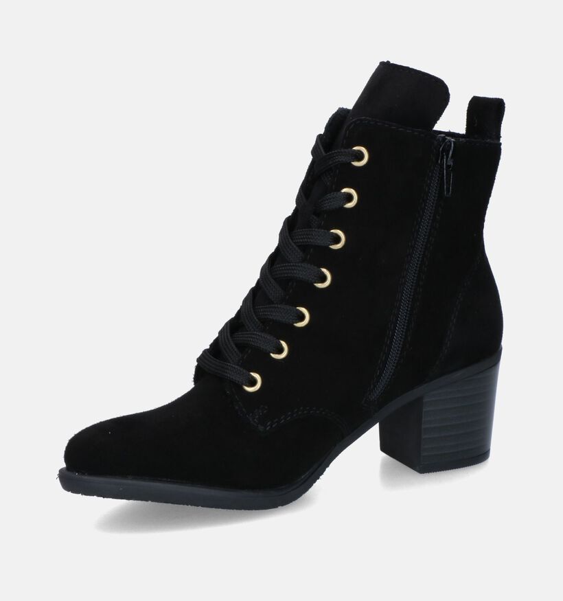 Rieker Bottines à lacets en Noir pour femmes (315932)